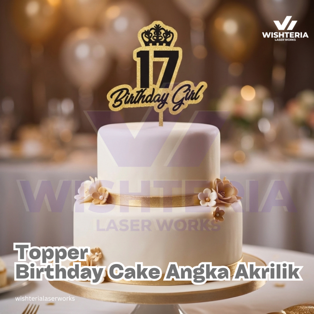 TOPPER CAKE ANGKA/HIASAN ROTI ANGKA/TOPPER ROTI/TOPPING ROTI/ULANG TAHUN/PROPERTY ULTAH