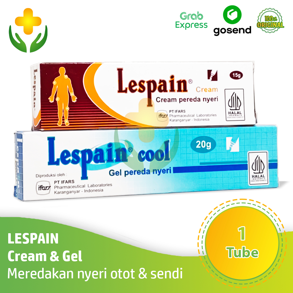Lespain Cream / Lespain Cool Gel - Krim Meredakan Nyeri