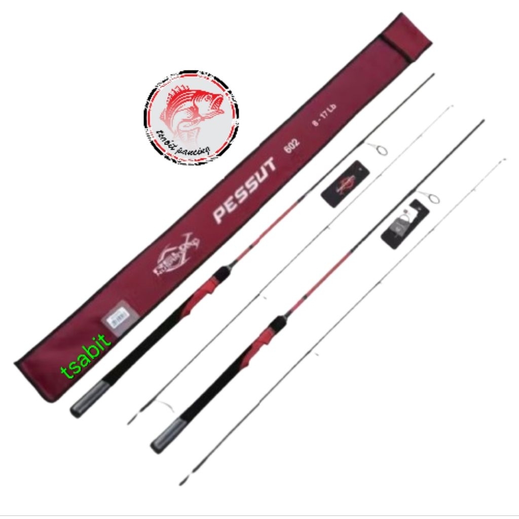 Joran relix nusantara pessut 150cm 165cm 180cm ring fuji