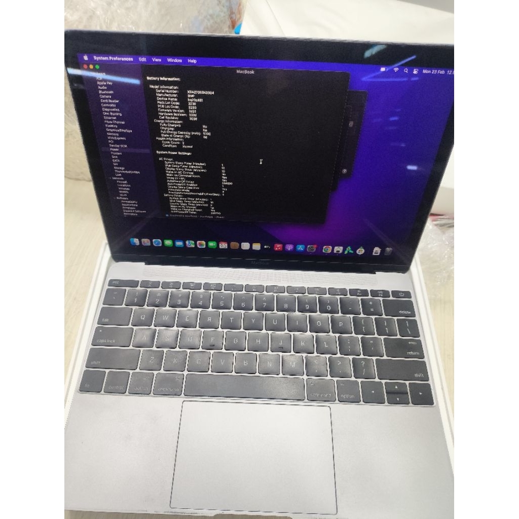 MacBook air 2015 ram 8gb ssd256
