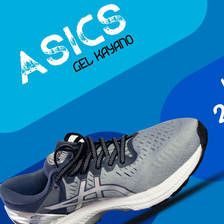 BEST SELLER SEPATU VOLLY RUNNING PADEL ASICK ABU GEL KAYANO  PRIA WANITA ANTI SELIP SOL EMPUK UNTUK 