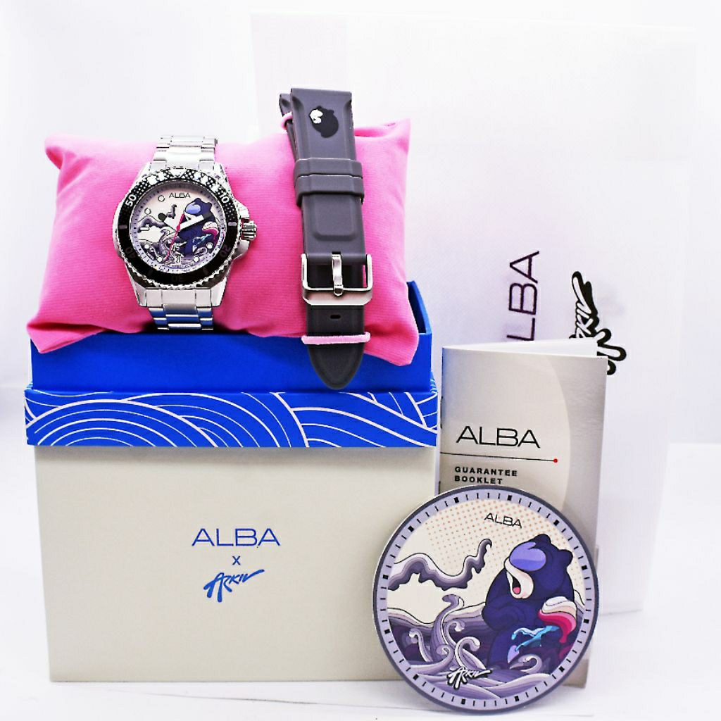 Jam tangan PRIA ALBA AUTOMATIC AU4079X1 original