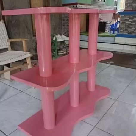 Rak Meja penyimpanan kayu jati