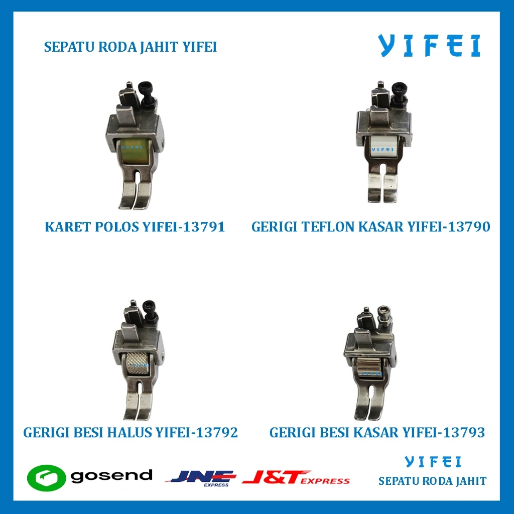 SEPATU RODA JAHIT YIFEI-13790/YIFEI-13791/YIFEI-13792YIFEI-13793