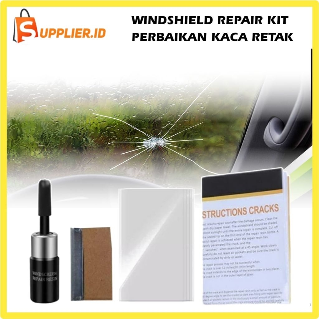 Lem Untuk Kaca Mobil Retak /Lem Kaca / LCD Hp 100%