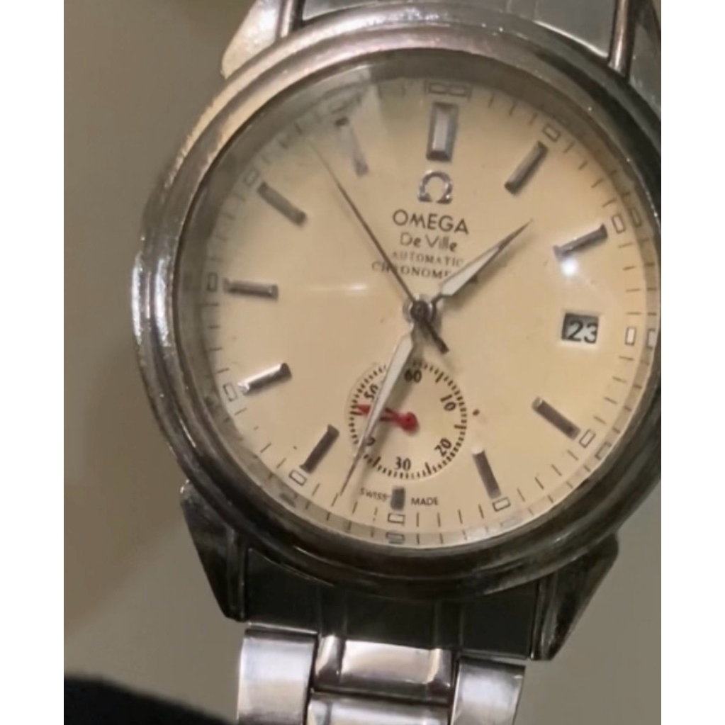 OMEGA De Ville Jam Automatic Chronometer – Small Second – Date  – Vintage.| BACA DESKRIPSI