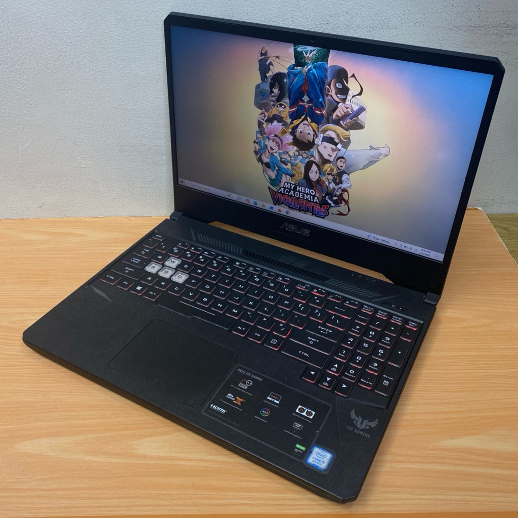 Laptop ASUS TUF GAMING A15 FX505GT Intel Core i5-9300H Gen9 Ram 8Gb/ssd 512Gb Vga Render GTX 1650