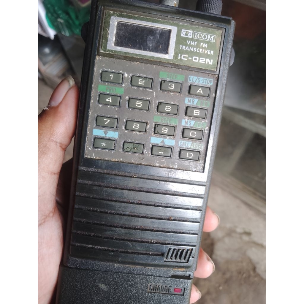 ht icom ic 02n VHF.