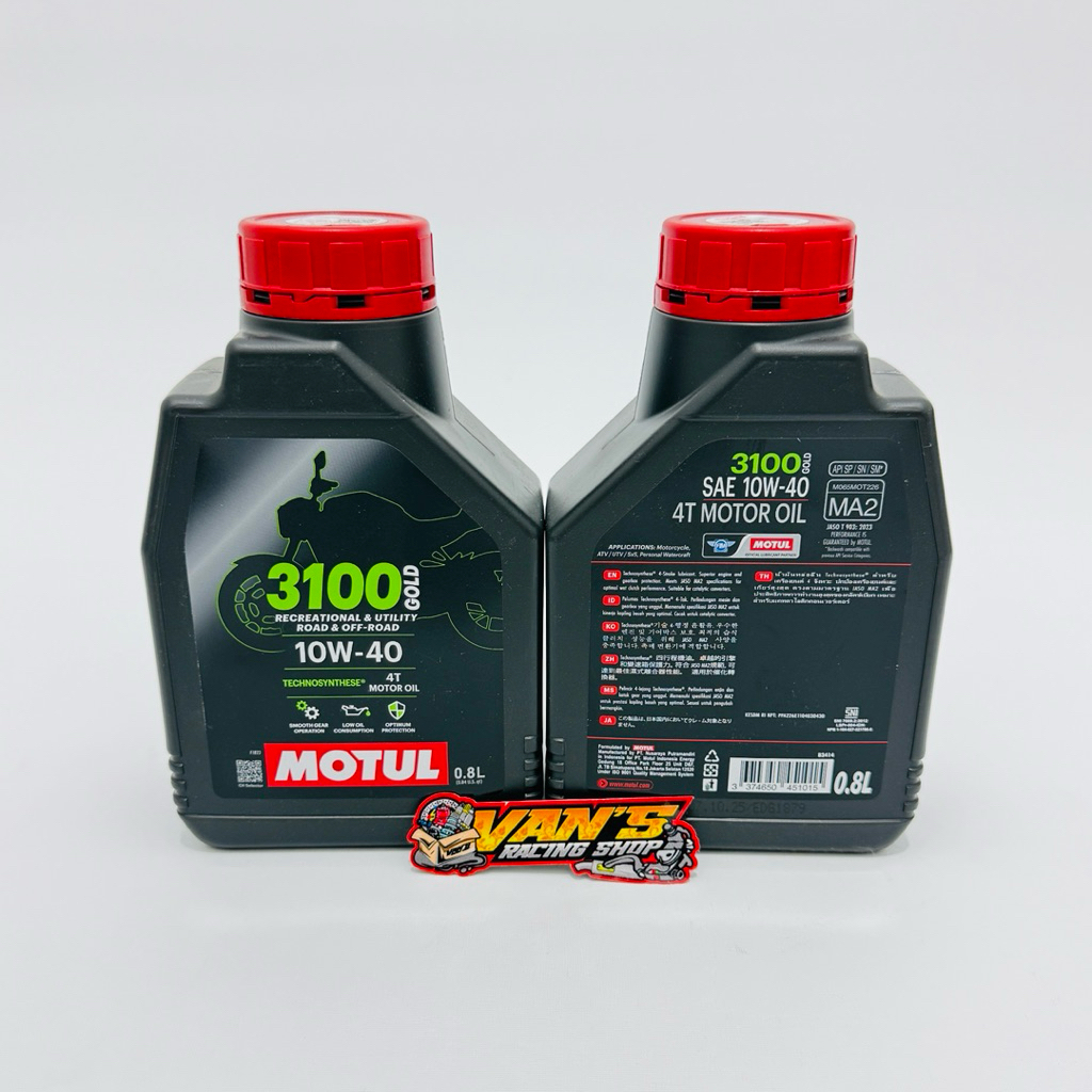 OLI MOTUL 3100 GOLD 10W40 0,8