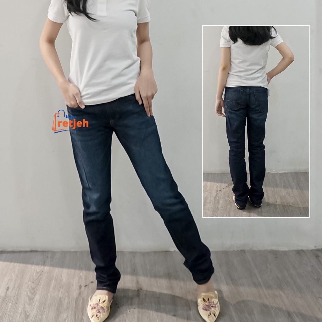 CELANA PANJANG JEANS WANITA NB GV BHN SKINNY