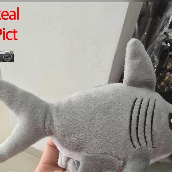 AKSESORIS SEPEDA BONEKA HIU TEMPEL AKSESORIS SEPEDA ANAK