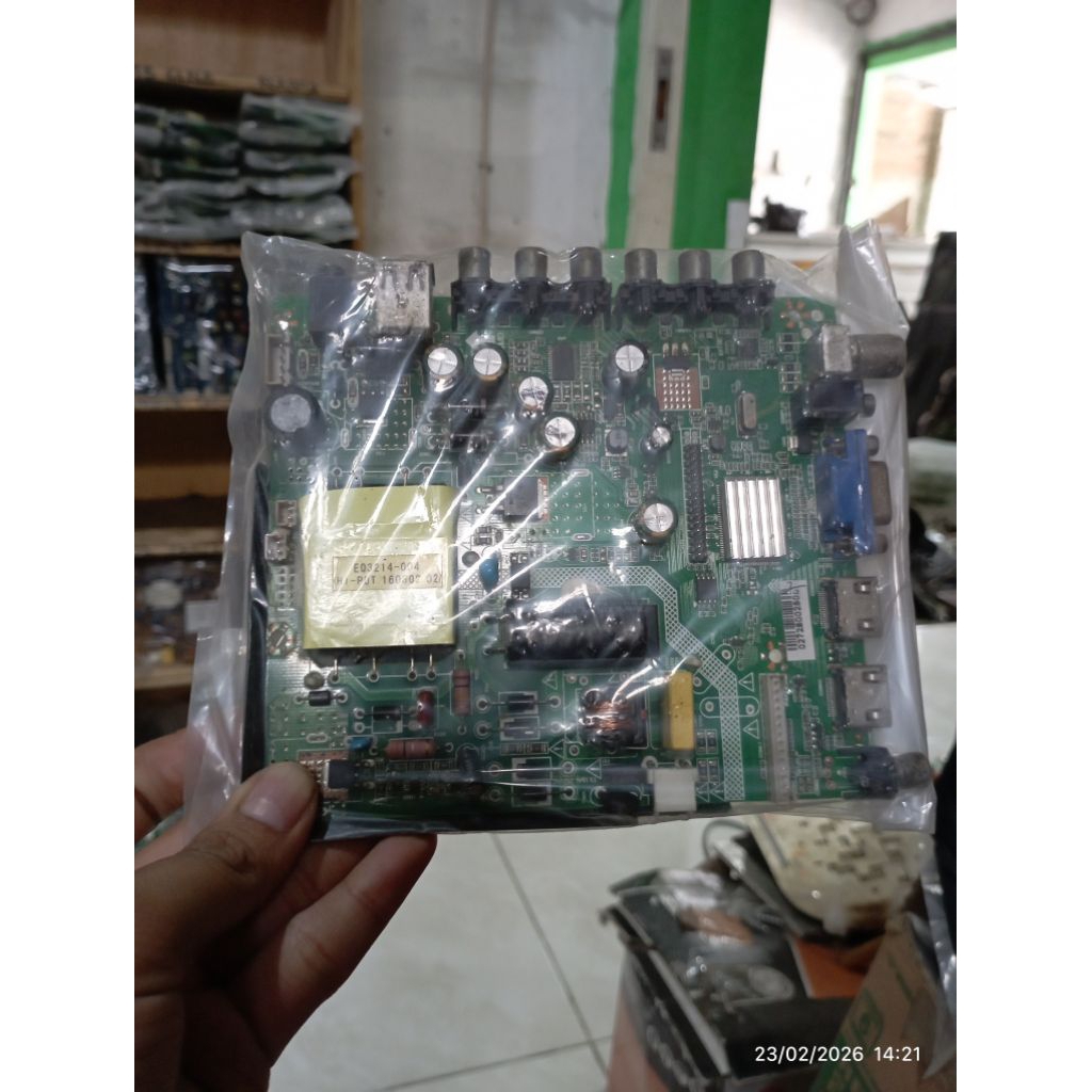 MB MOBO MAINBOAR MODULE MESIN TV IKON IK.E40DF/IKON