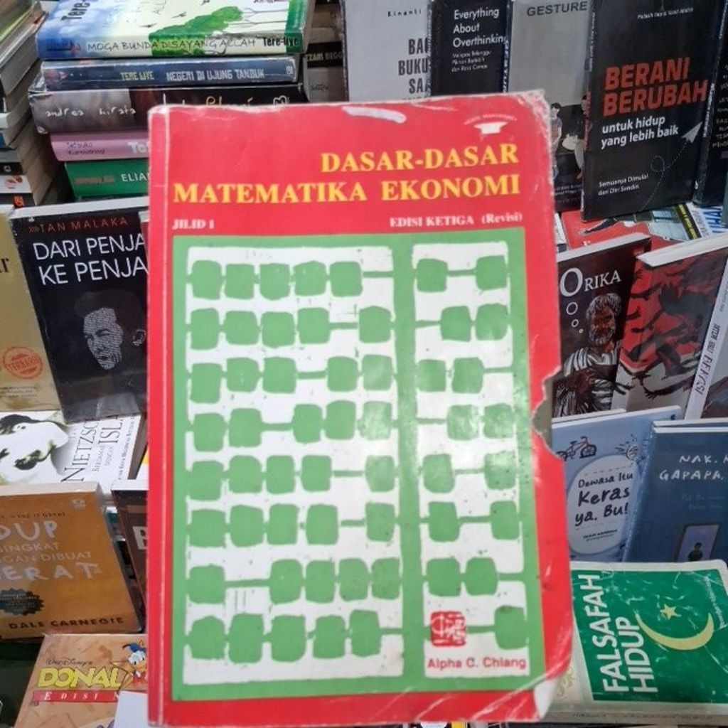 DASAR DASAR MATEMATIKA EKONOMI JILID 1 EDISI KETIGA ALPHA