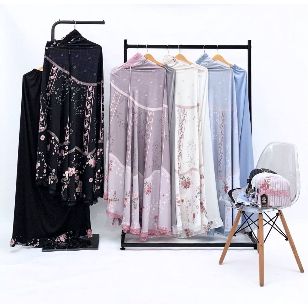 MUKENA SILK SENJA BY ROYALE PREMIUM | MUKENA ROYALE PREMIUM DEWASA