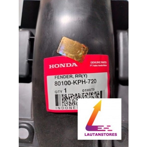80100-KPH-720 Slebor Sparkbor Rear Fender Belakang Karisma X