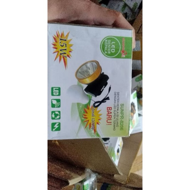 Sunpro Senter Kepala 8206