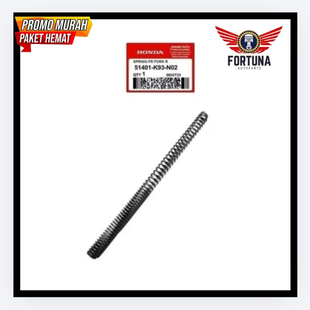 PER PIR SKOK SHOCK DEPAN  SCOOPY K93 K2F INJEKSI 51401K93N02 KODE PARTS A51401-K93-N02HGP AHM 100% O