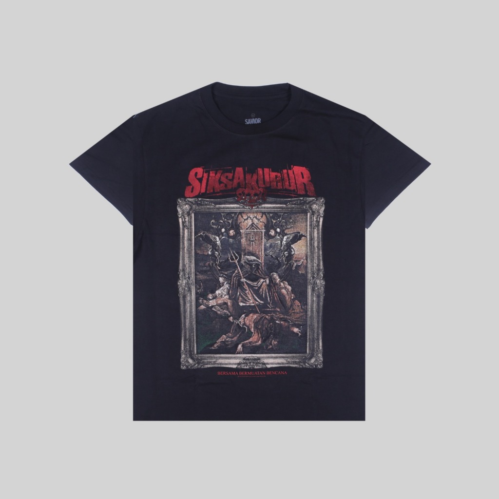 Tshirt SIKSA KUBUR - BBB | Kaos Band Pria Reguler Original Merchandise