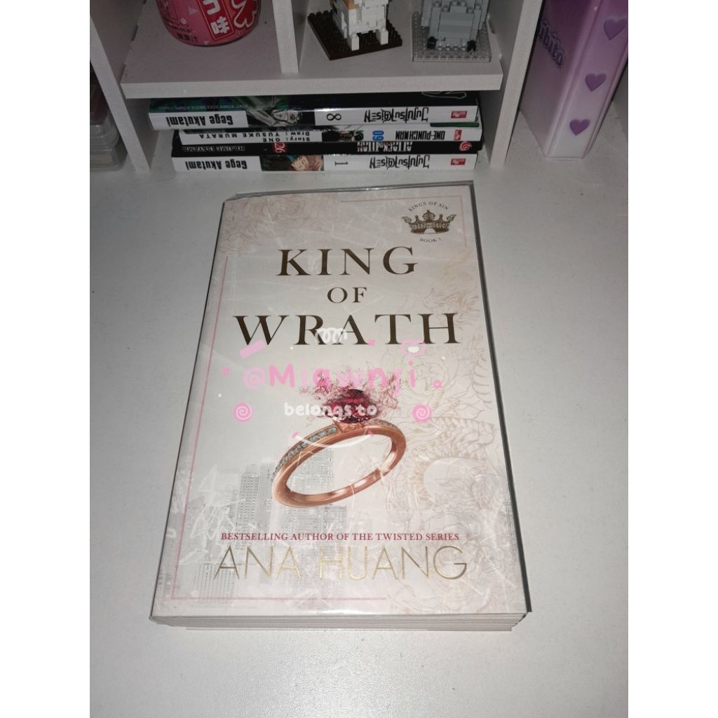 Preloved buku novel King of wrath karya Ana huang