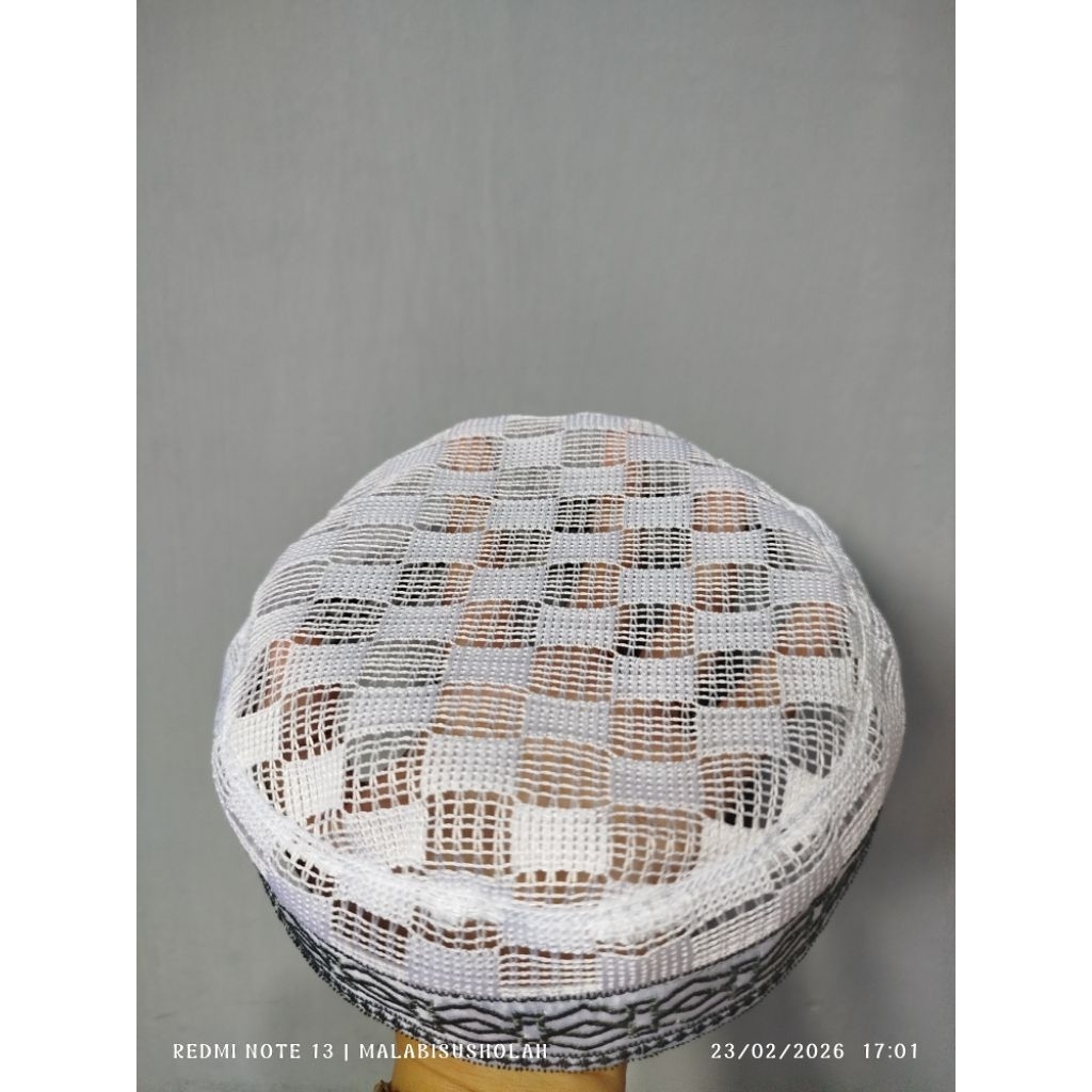 Terbaru  kopiah hajir marawis, kopiah jaring lulu, kopiah surut 3 jari/ peci hajir marwis