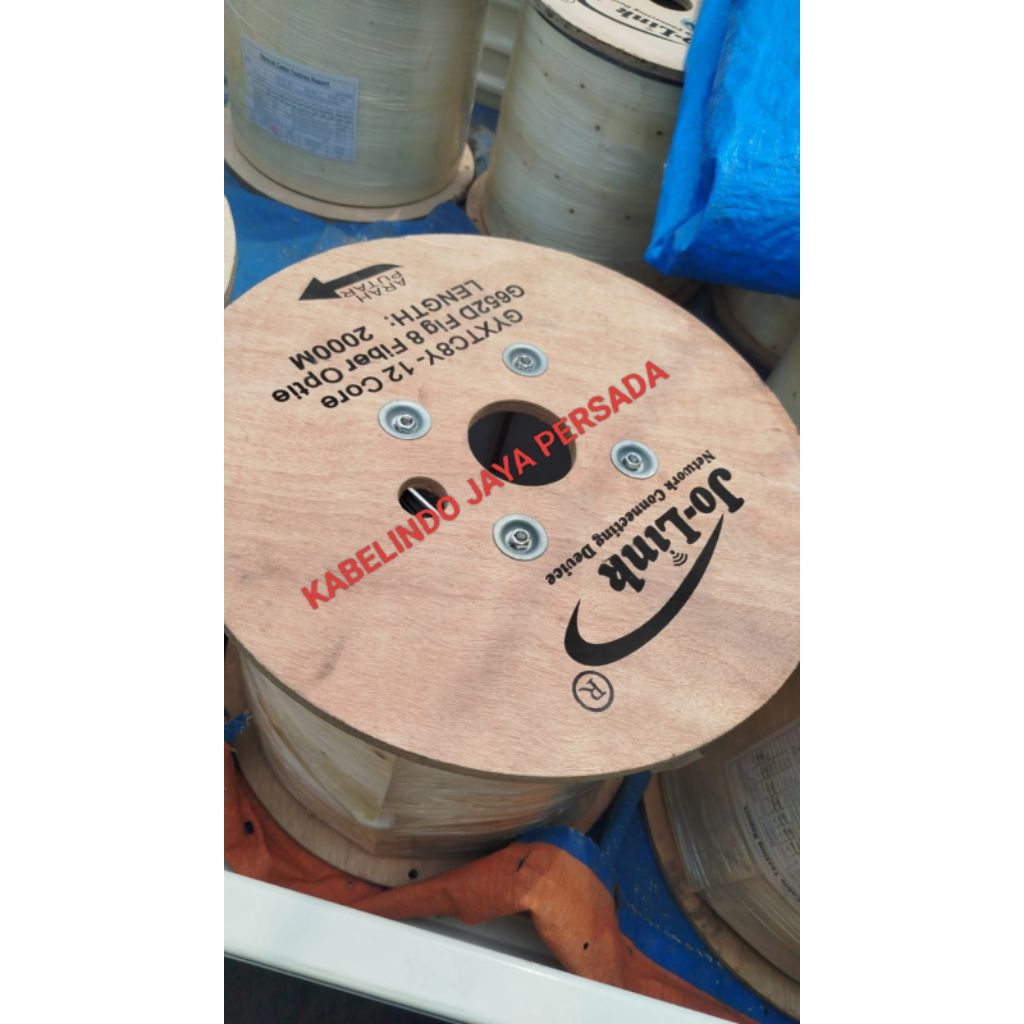 Kabel 12 core Figure 8 Core Panjang 2 km /KU 12 core Fig8 2000 m