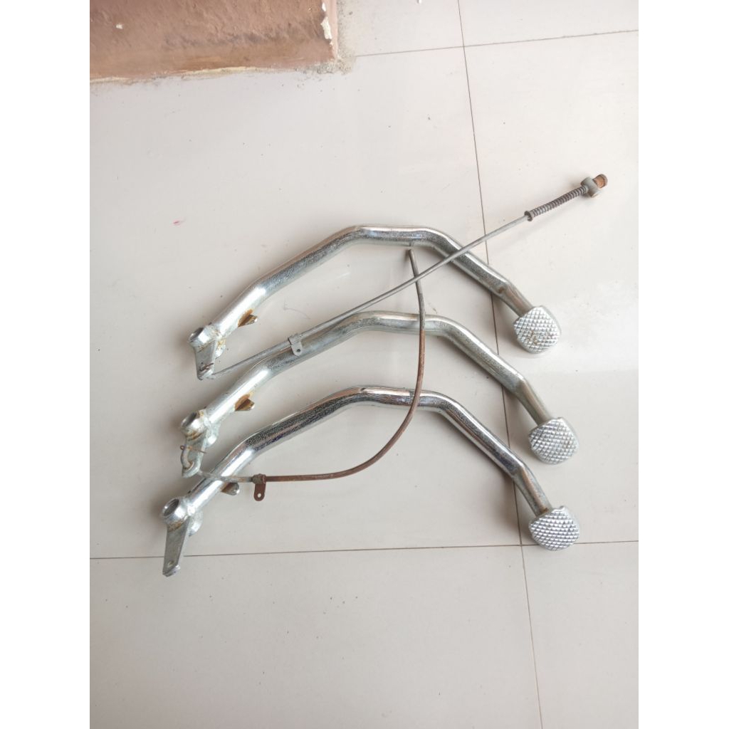 Pedal rem pijakan rem belakang Honda Supra x lama fit lama grand ori copotan motor