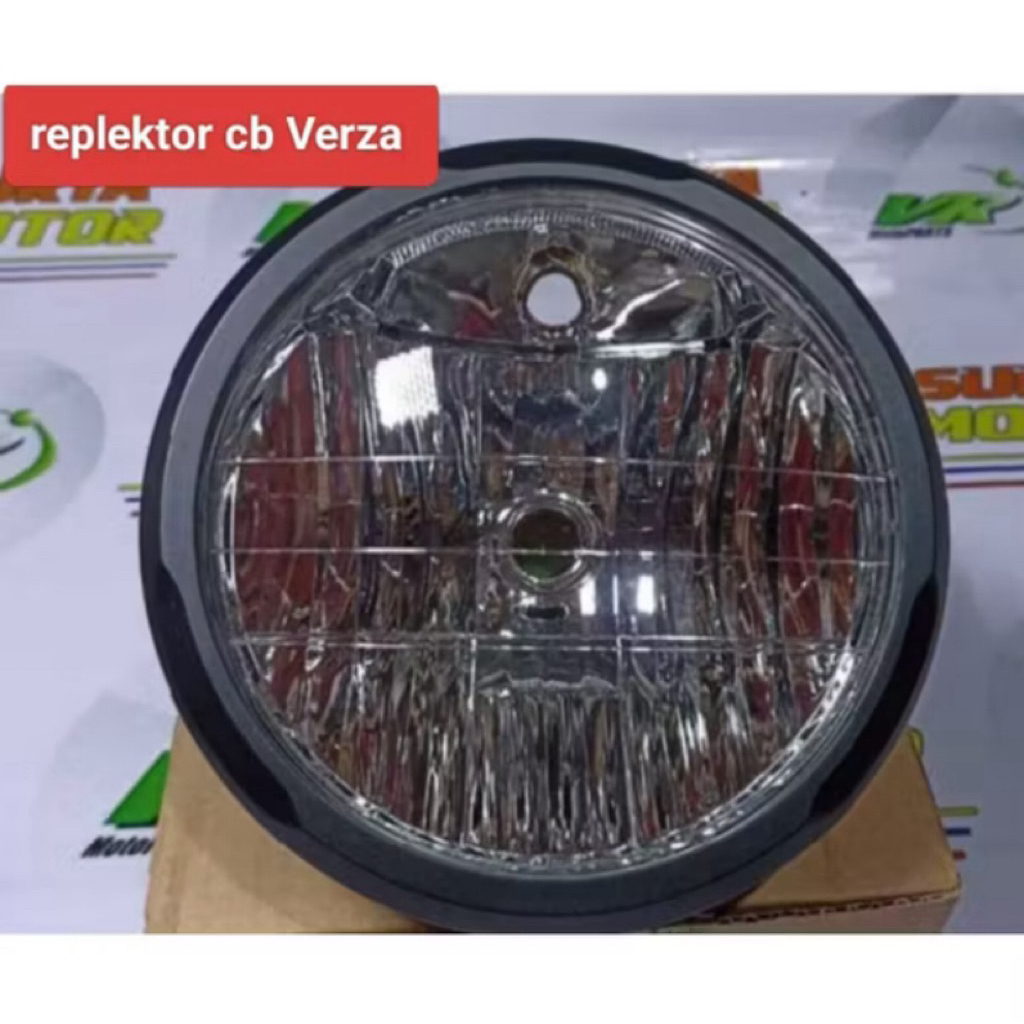 REPLEKTOR LAMPU DEPAN CB VERZA 2020