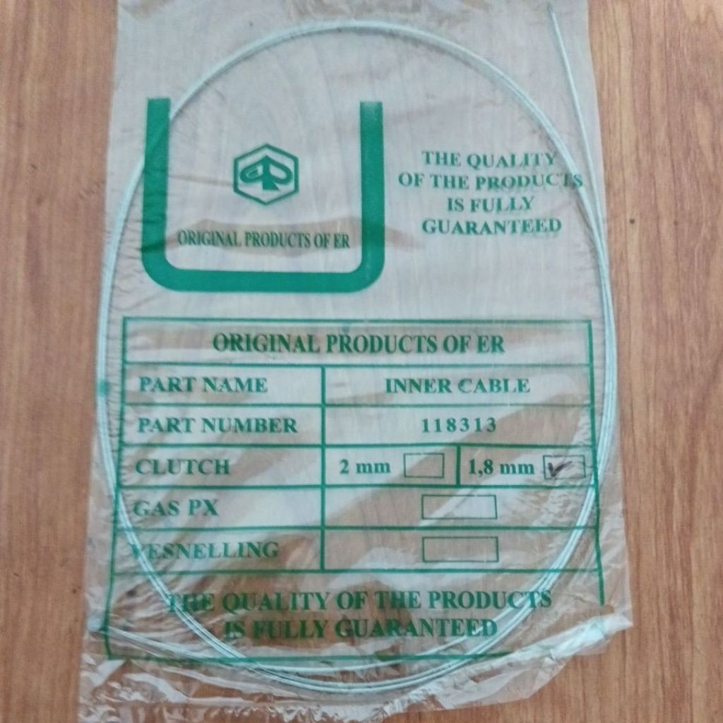 Kabel Kawat Gas Vespa ( panjang kawat 1,8cm )