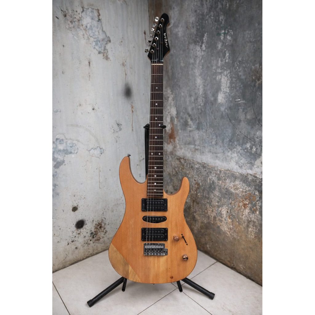 gitar listrik bekas original ARIA relic