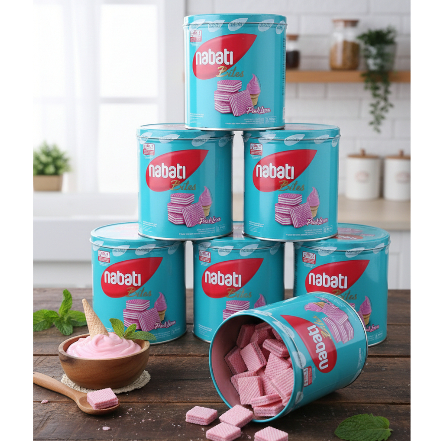 Nabati Wafer Kaleng 240gr GROSIR