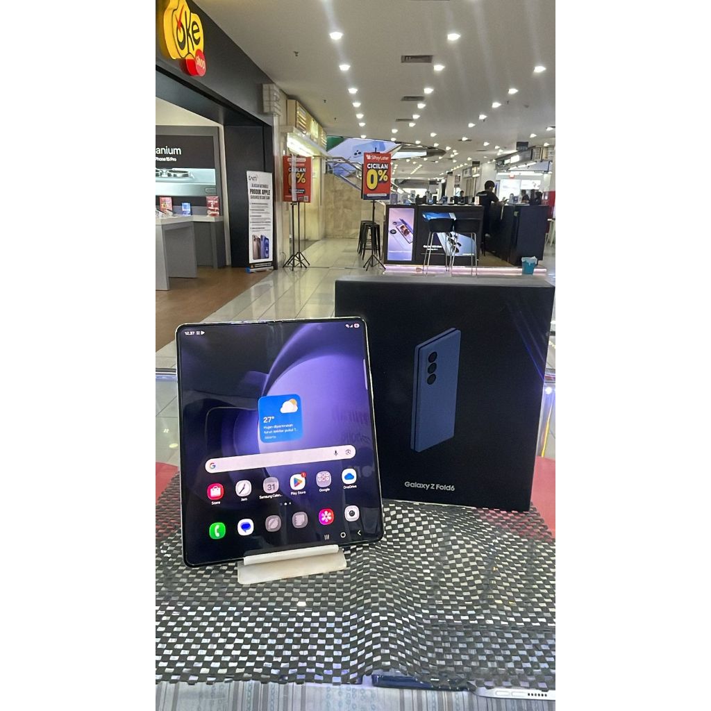 SAMSUNG GALAXY Z FOLD 5 12/512GB SECOND SEKEN BEKAS RAM 12 INTERNAL 512