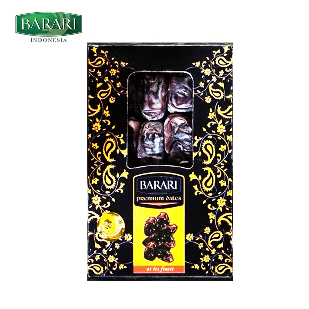 BARARI Kurma Anggur Bam Mazafati Iran Premium Dates 600g - Korma Kurma Bam Barari Kurma Mazafati Bam
