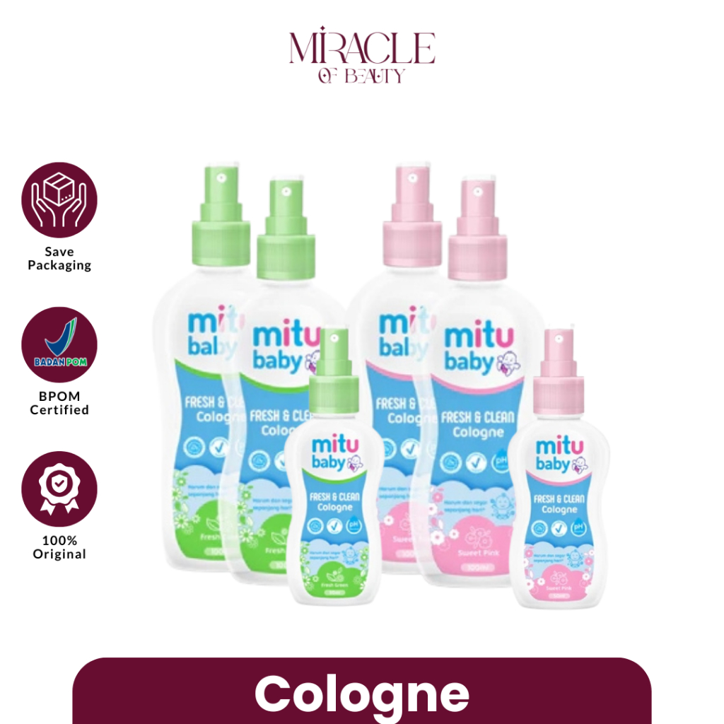 Mitu Baby Fresh & Clean Cologne Spray