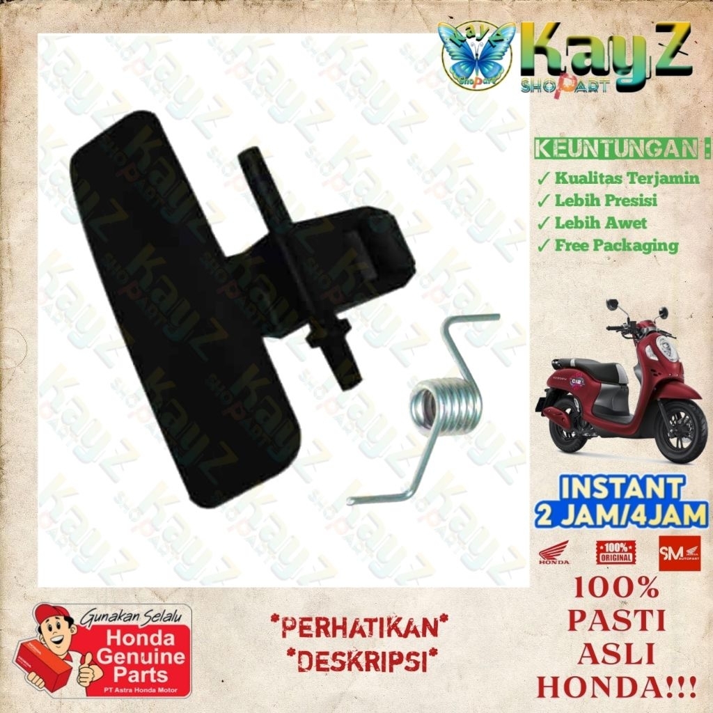 Knob Tombol Per Laci Lid Inner Pocket Scoopy K2F Ori 81144K2FN00ZB