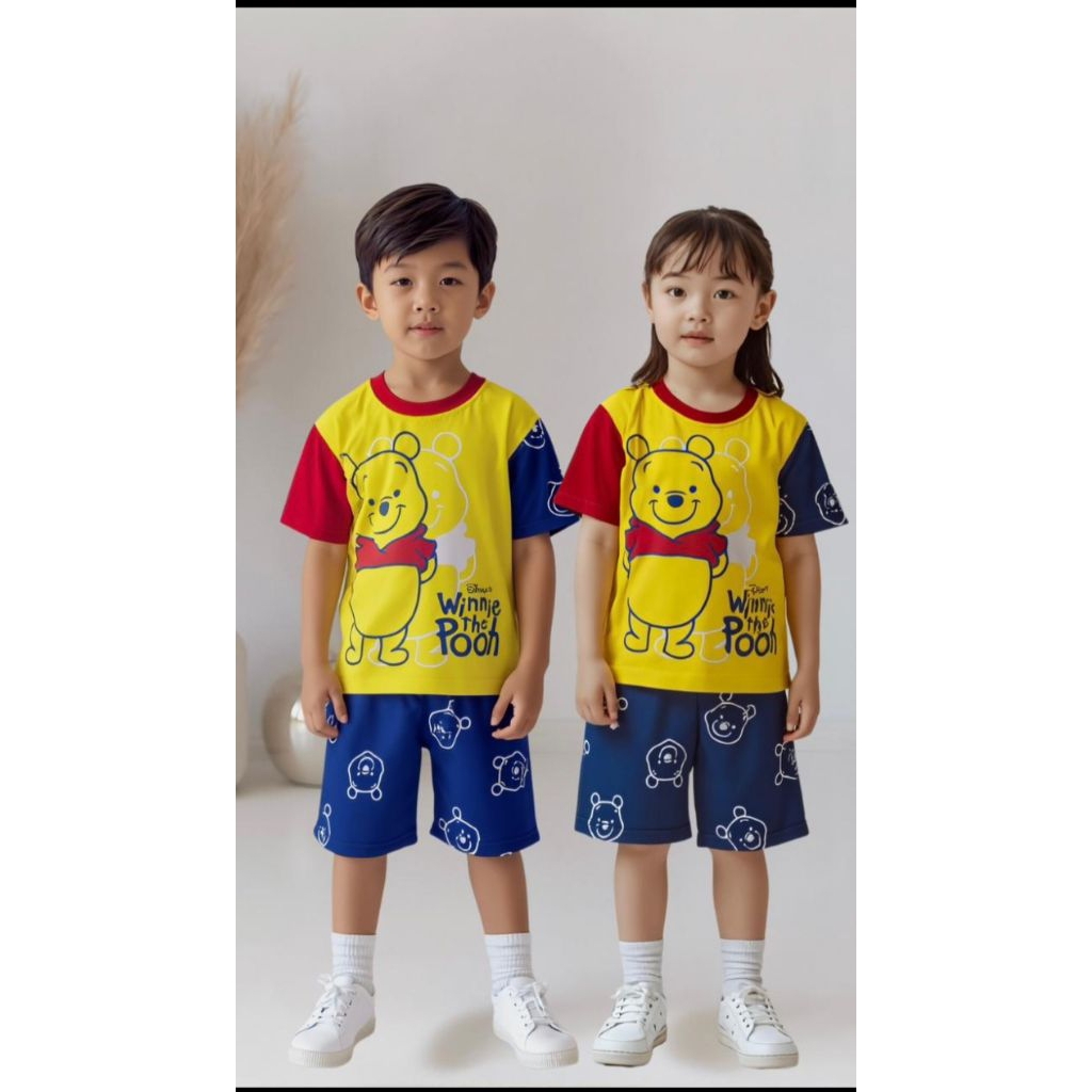 setelan anak Winnie the Pooh