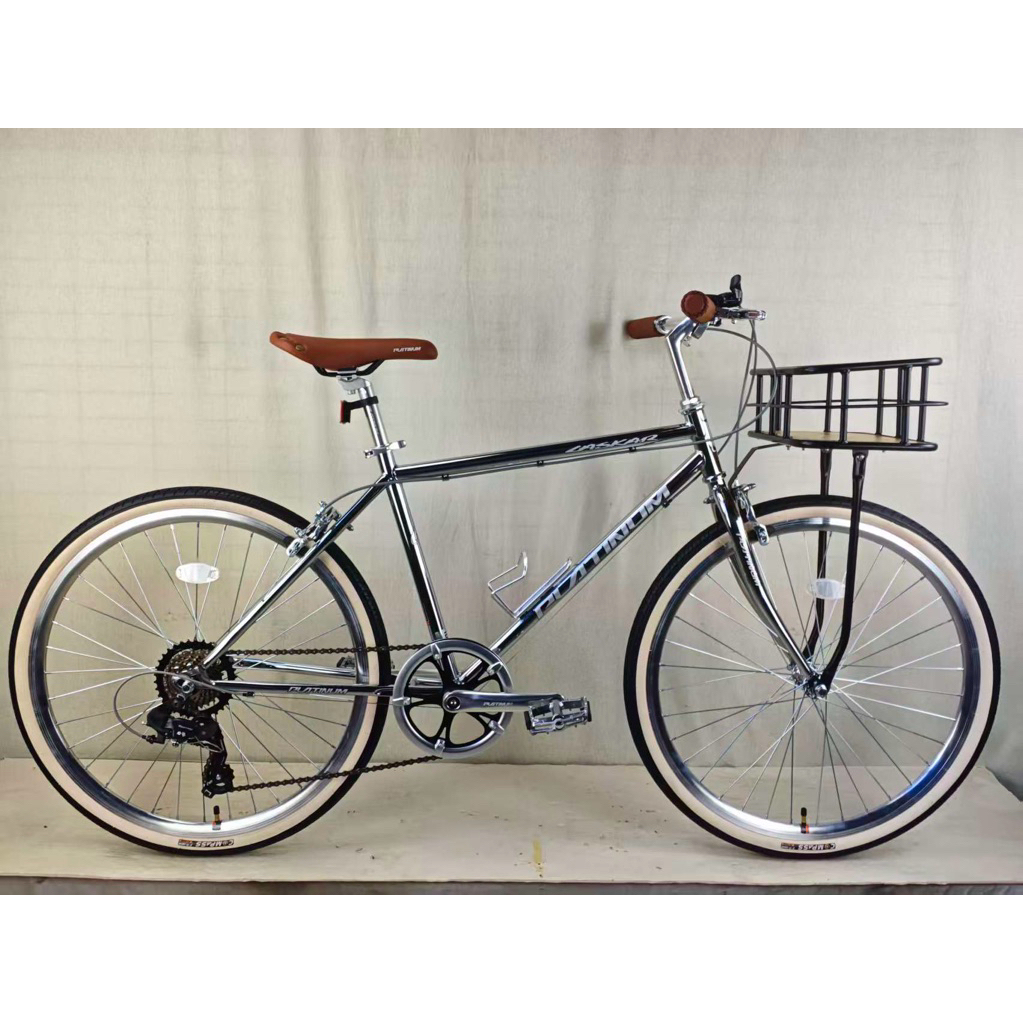Sepeda Commuter Platinum Laskar 26 Chrome