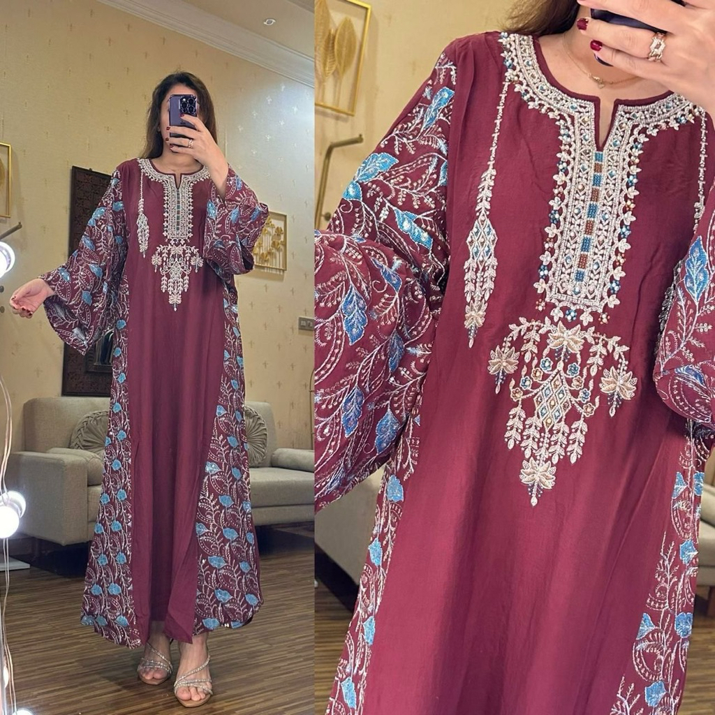 Jalabiya Dubai Bordir