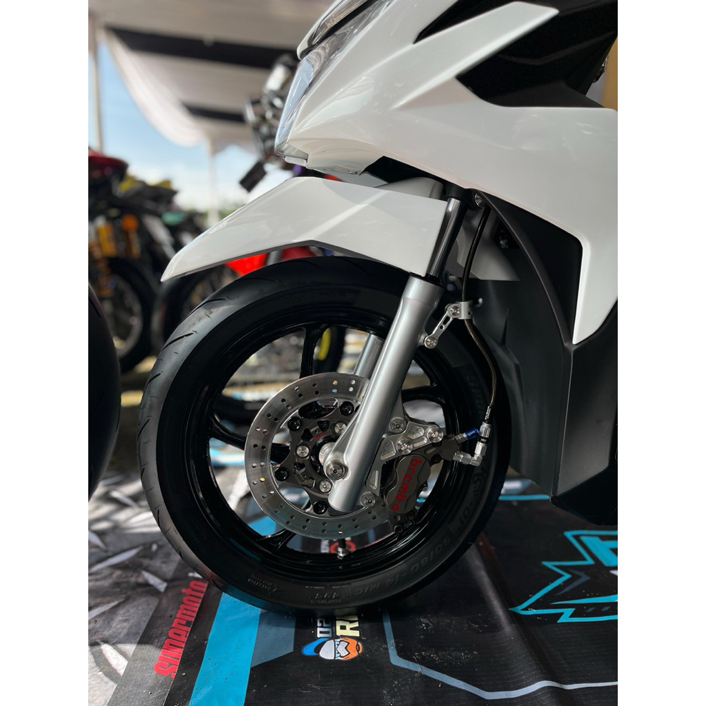 KALIPER BREMBO 4P COPY BILLET THAILAND KODE 14C FORK KIRI&KANAN