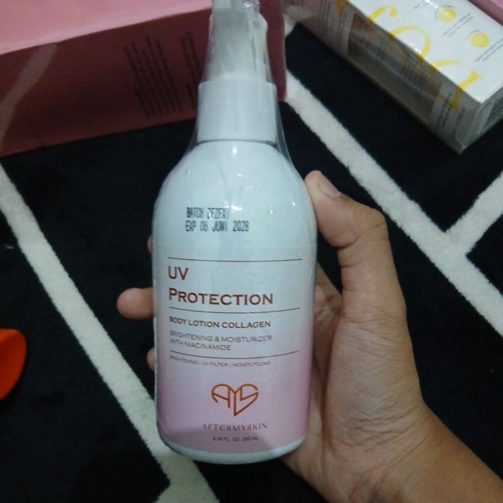 (new) body lotion collagen after my skin