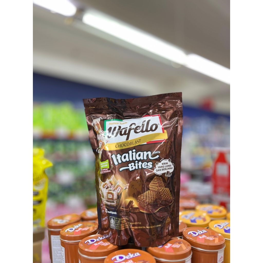 Wafello wafer pouch Coklat Italian Bites