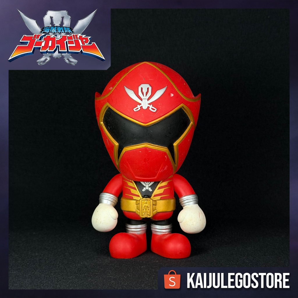 Deformed Sofubi Gokai Red Banpresto 2011 Kaizoku Sentai Gokaiger (2011)