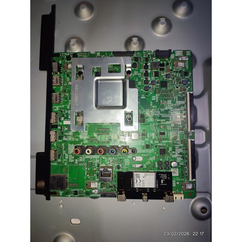 mb mainboard samsung UA50RU7400K original copotan panel pecah