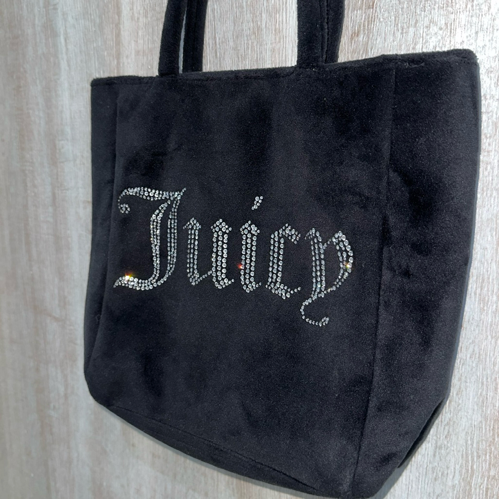 Juicy Couture Mini Velour Tote Bag