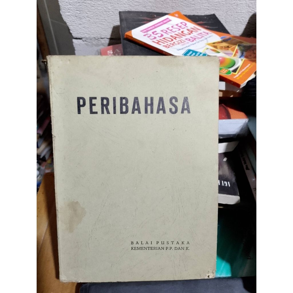 buku Peribahasa Ejaan lama
