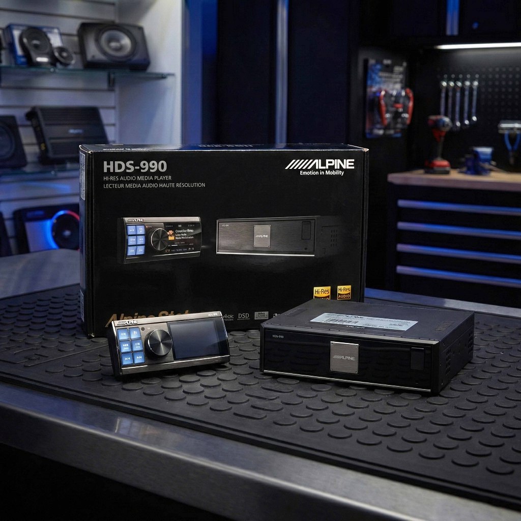 Alpine HDS-990 Hi-Res Audio Head Unit