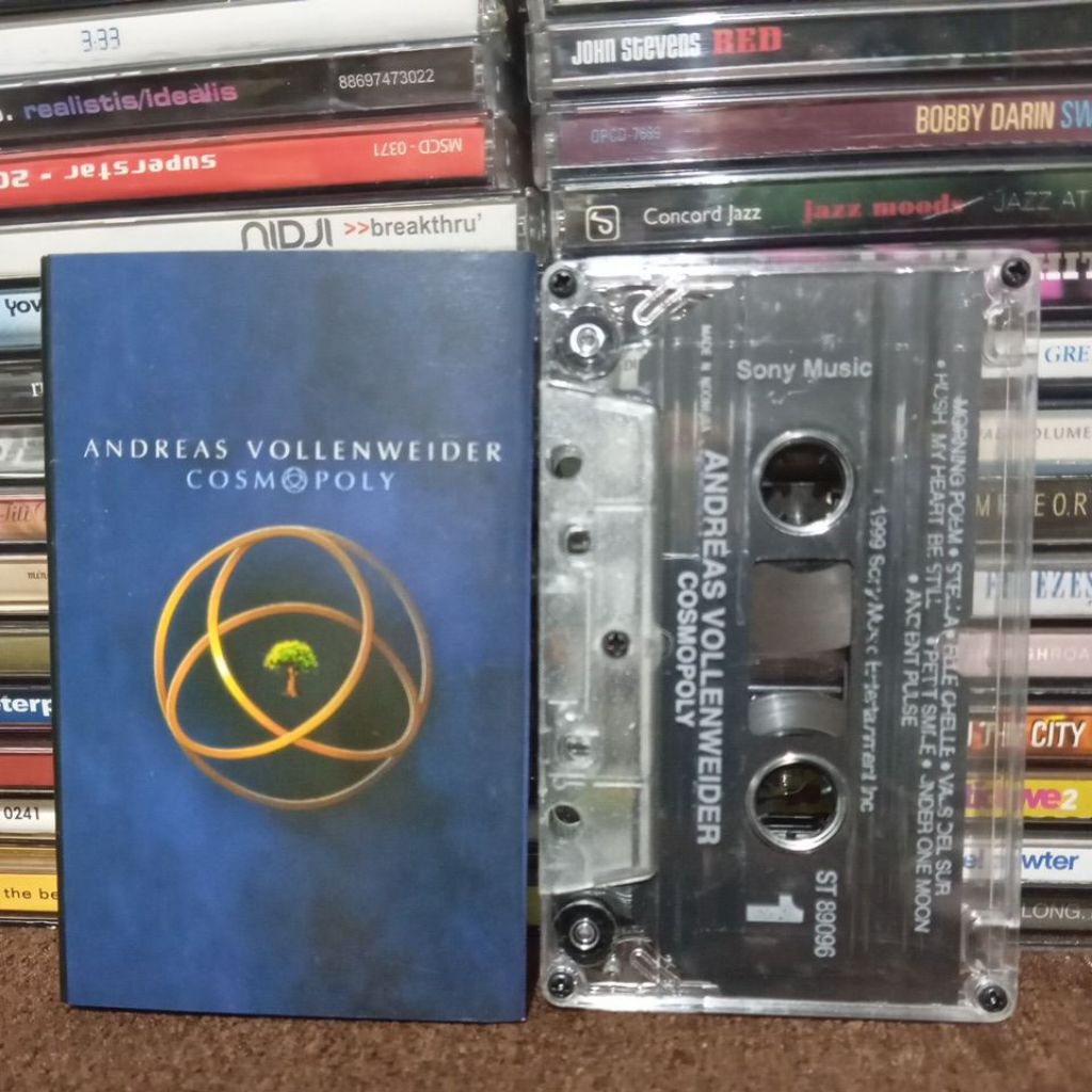 kaset pita Andreas vollenweider cosmopoly