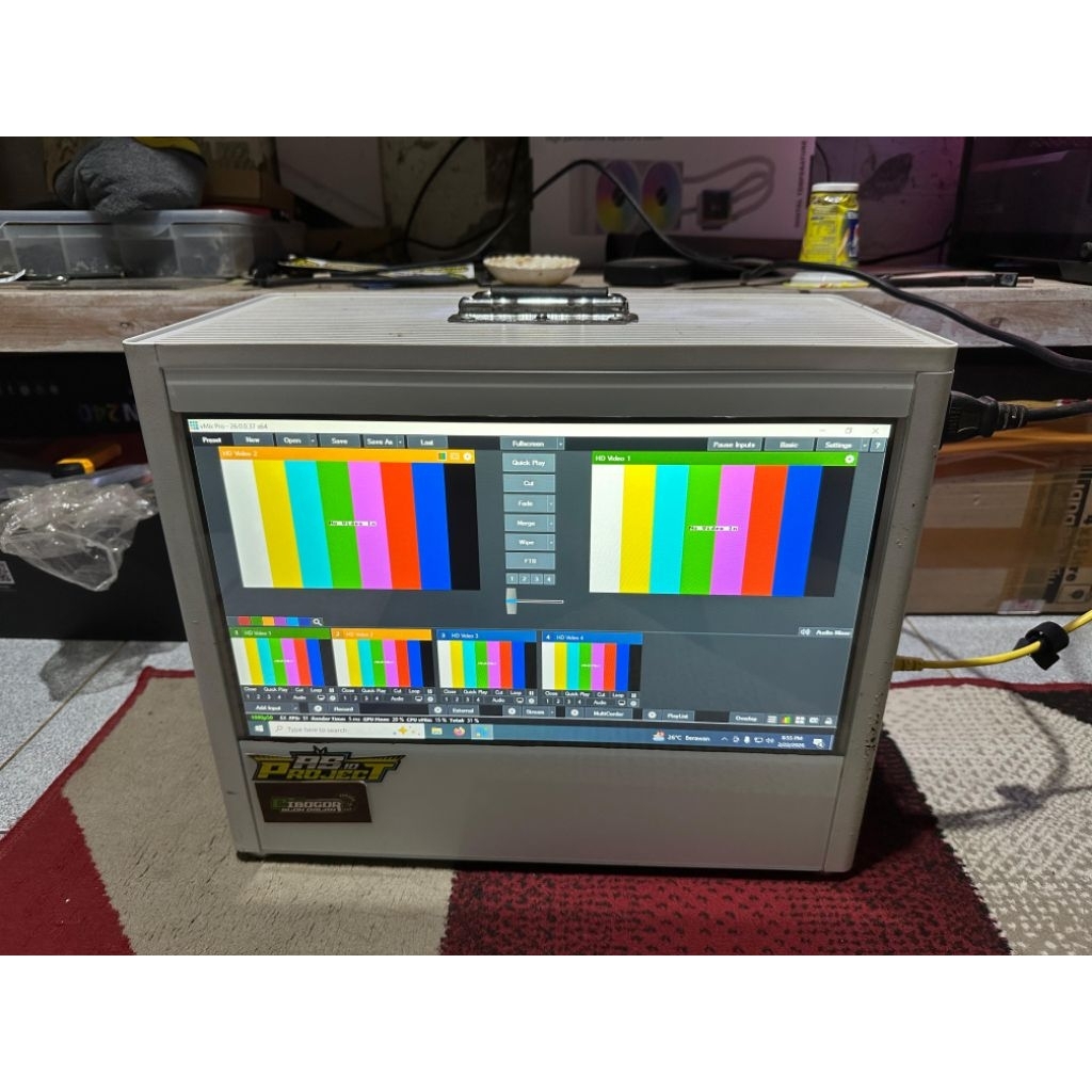 VMIX/VMOX MINI ALAT STREAMING PORTABLE BISA DIBAWA KEMANA SAJAH