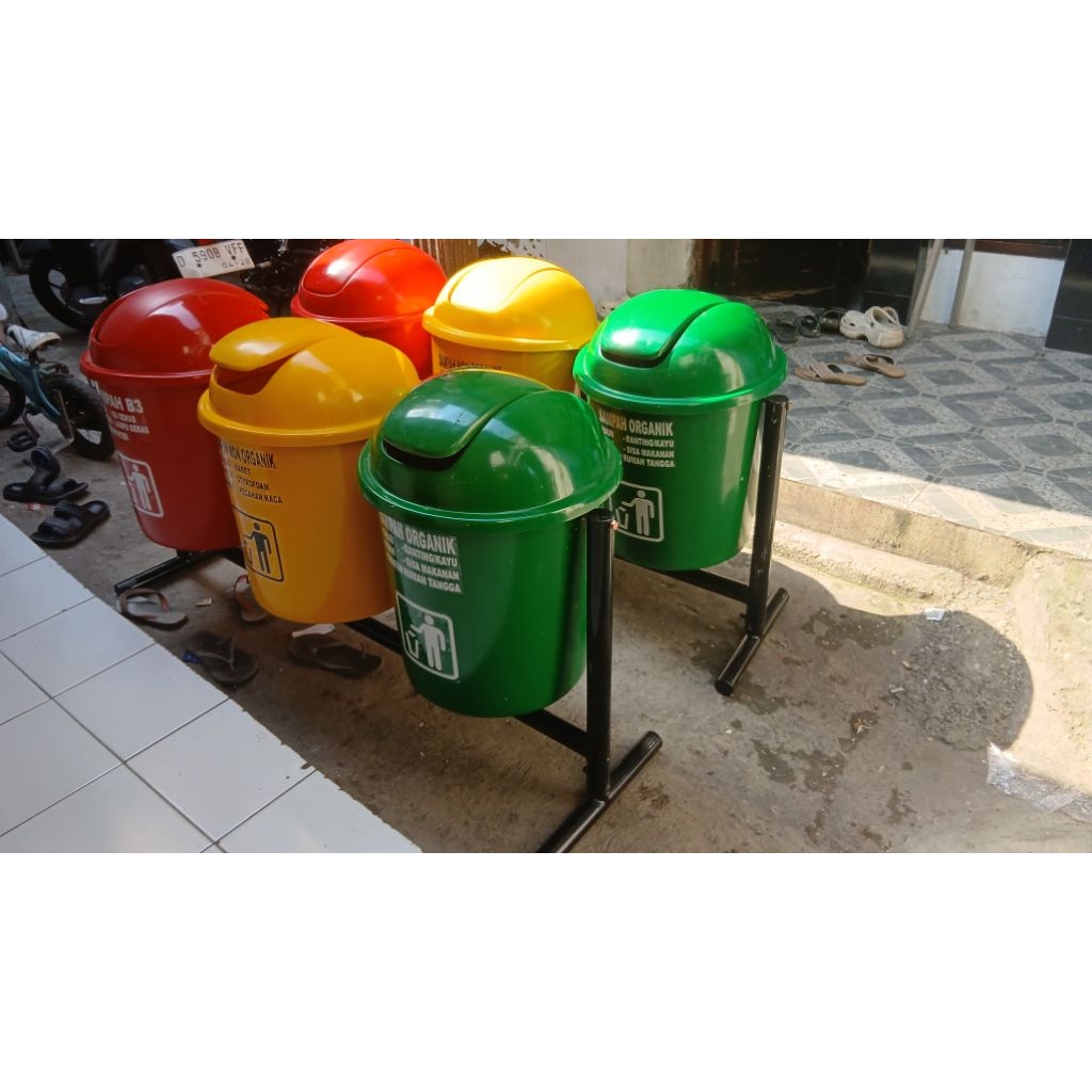 tempat sampah 3in1