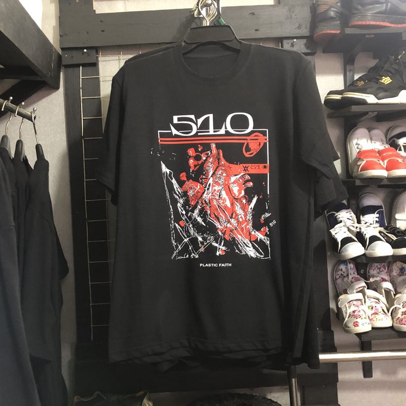 Kaos 510 Plastic Faith Tshirt 100% Cotton