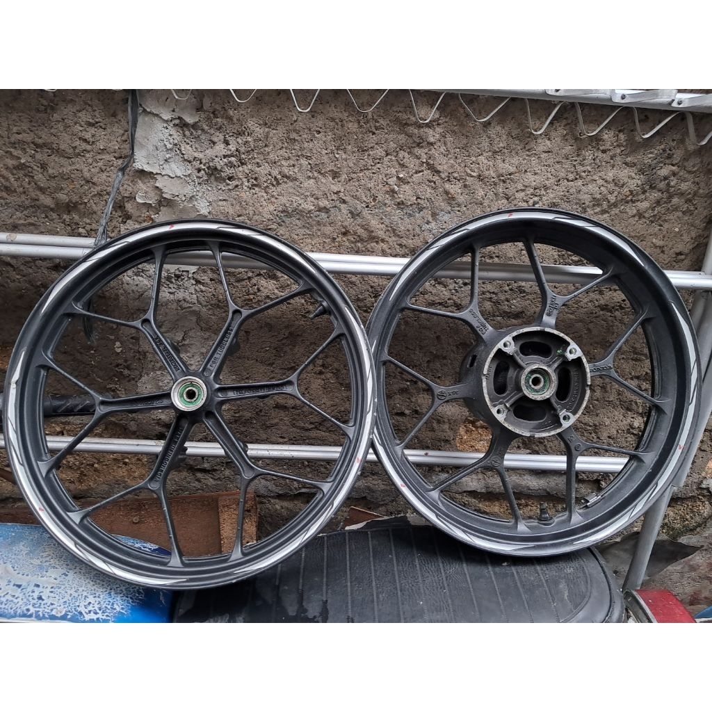 Velg honda supra gtr Sonic pelek racing palang original ori copotan standar kelengkapan seperti difo
